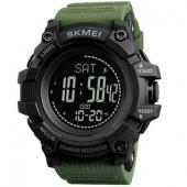 часы наручные 1356ag skmei, army green, compass, оптом, купить