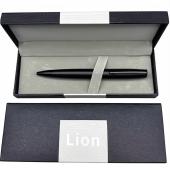 подарочная ручка в коробке lion (черная матовая) 382, оптом, купить
