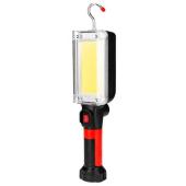 фонарь worklight zj-8859-cob-2, зу type-c, 2x18650, 3 магнита, прищепка, крюк, оптом, купить