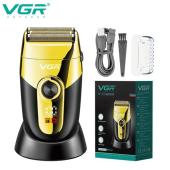 Изображения для Електробритва VGR V-383 шейвер для сухого та вологого гоління, Waterproof, LED Display, зарядна станція