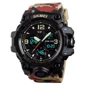 часы наручные 1155bag skmei, red camo, оптом, купить