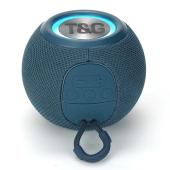 bluetooth-колонка tg337 с rgb подсветкой, speakerphone, радио, blue, оптом, купить