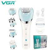 эпилятор vgr 5 в 1 v-703, 8 насадок, ipx7, оптом, купить