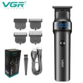 Изображения для Машинка (триммер) для стрижки волос VGR V-987, Professional, 4 насадки, LED Display