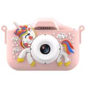 детский фотоаппарат et015, pink unicorn, оптом, купить