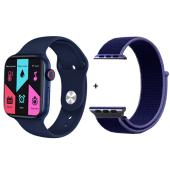 smart watch series 6 fk88, 44mm aluminium, 2 браслета, blue, оптом, купить