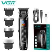 Изображения для Машинка (триммер) для стрижки волосся VGR V-972, Professional, 4 насадки, LED Display