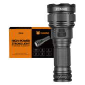 фонарь yemao ym-a9 9led, 2x26650, power bank, зу type-c, колпачек, 3 фильтра, оптом, купить