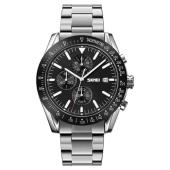 часы наручные 9253sibk skmei, silver-black, оптом, купить