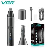 триммер vgr 2 в 1 v-613 для носа и бровей, ipx5, оптом, купить