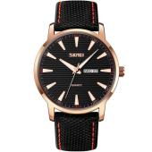 часы наручные 9303rgbk skmei, rose gold/black, оптом, купить