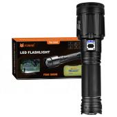 зенитно-поисковый фонарь yemao ym-g999-60w, 5000lm, аккумуляторы 8x18650 (8x3200 mah), чехол, оптом, купить