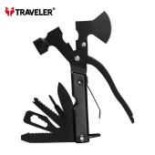 мультитул 15 в 1 туристический, армейский, универсальный, походный, тактический, с чехлом mta-83f-1, оптом, купить