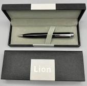 шариковая ручка в подарочном футляре, металлическая lion 100, оптом, купить