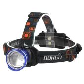 фонарь налобный w518-tg, 2x18650, зу type-c, zoom, box, оптом, купить