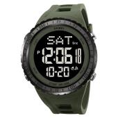 часы наручные 2192gnbk skmei, army green-black, оптом, купить