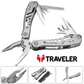 мультитул тактический traveler deluxe mt-629-pg 14в1, 16.5 см , оптом, купить