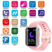 smart watch t68, температура тела, голосовой вызов, pink, оптом, купить