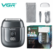 электробритва vgr v-380 black шейвер, тройное лезвие, ipx6, оптом, купить