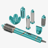 фен-стайлер vgr 7 в 1 v-477 green, professional, 7 насадок, 1400 вт, оптом, купить