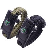 браслет для выживания 5 в 1 из паракорда wdk-1, 28.5см, оптом, купить