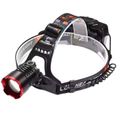 фонарь налобный w689a-tg, 2x18650, зу type-c, zoom, box, оптом, купить