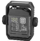 фонарь multifunctional d68-cob, li-ion аккум., индикация заряда, зажигалка, зу type-c, box, оптом, купить