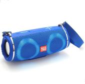 bluetooth-колонка tg642 с rgb подсветкой, speakerphone, радио, blue, оптом, купить