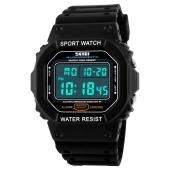 часы наручные 1134bkbk skmei, black/black, оптом, купить