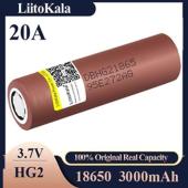 аккумулятор высокотоковый 18650, liitokala lii-hg2, 3000mah, оригинал, оптом, купить