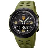 часы наручные 5561/1655agbk skmei, army green-black, ukraine, оптом, купить