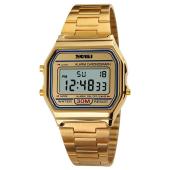часы наручные 1123gd skmei, gold, оптом, купить