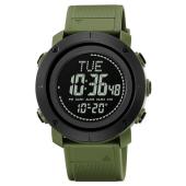 часы наручные 2095ag skmei, army green, compass, оптом, купить