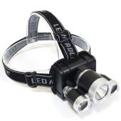 фонарь налобный 18-3lm, li-ion аккумулятор, зу 220v, box, оптом, купить