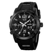 часы наручные 2102bkbk skmei, black-black, оптом, купить