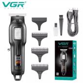 Изображения для Машинка (триммер) для стрижки волосся VGR V-918, Professional, 4 насадки, LED Display