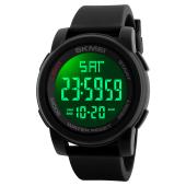 часы наручные 1257bk skmei, black, оптом, купить