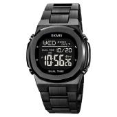 часы наручные 2004bkbk skmei, black-black, оптом, купить