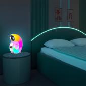 light sound machine n70, rgb ночник, часы, bluetooth колонка, оптом, купить