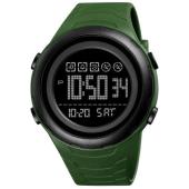 часы наручные 1674agbk skmei, army green-black, оптом, купить