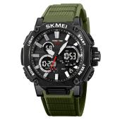 часы наручные 2219ag skmei, army green, оптом, купить