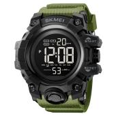 часы наручные 2140ag skmei, army green, оптом, купить