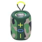 bluetooth-колонка tg658 с rgb подсветкой, speakerphone, радио, camouflage, оптом, купить