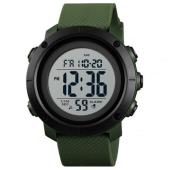 часы наручные 1434agwt skmei, army green-white, abs ring, оптом, купить
