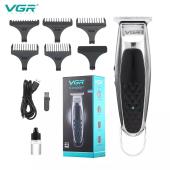 триммер vgr v-093 silver, 5 насадок, оптом, купить
