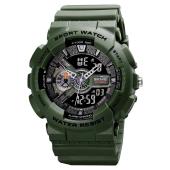 часы наручные 1688ag skmei, army green, оптом, купить