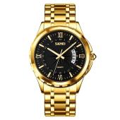 часы наручные 9069gdbk skmei, gold-black, оптом, купить
