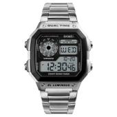 часы наручные 1335si skmei, silver, оптом, купить