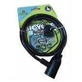 замок велосипедный kihuu lock 801, 8*100 тросовый, 2 ключа, оптом, купить