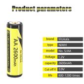 аккумулятор aa, liitokala ni-26/aa, 1.2v, 2600mah, оригинал, оптом, купить